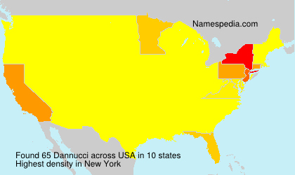 Surname Dannucci in USA Surname Dannucci in USA