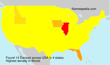 Surname Dansart in USA Surname Dansart in USA