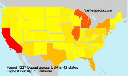 Surname Daoud in USA Surname Daoud in USA