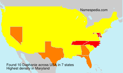 Surname Daphanie in USA Surname Daphanie in USA