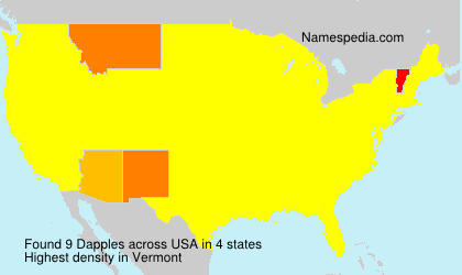 Surname Dapples in USA Surname Dapples in USA