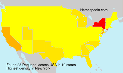 Surname Daquanni in USA Surname Daquanni in USA