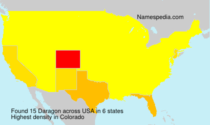 Surname Daragon in USA Surname Daragon in USA
