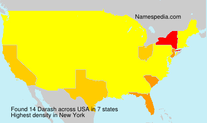 Surname Darash in USA Surname Darash in USA