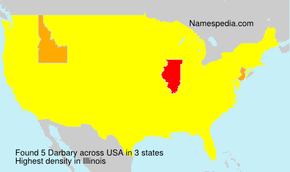 Surname Darbary in USA Surname Darbary in USA