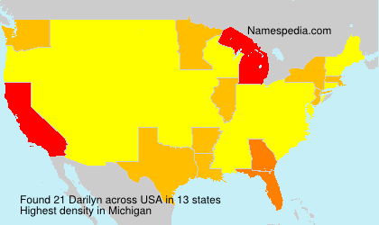 Surname Darilyn in USA Surname Darilyn in USA