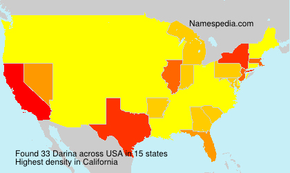Surname Darina in USA Surname Darina in USA