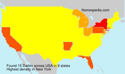 Surname Darkin in USA Surname Darkin in USA