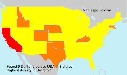 Surname Darliene in USA Surname Darliene in USA