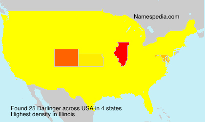 Surname Darlinger in USA Surname Darlinger in USA