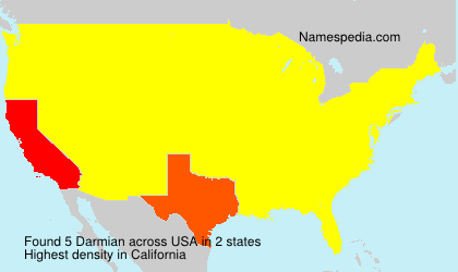 Surname Darmian in USA Surname Darmian in USA