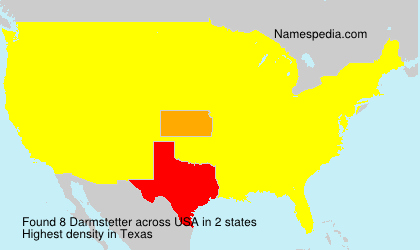 Surname Darmstetter in USA Surname Darmstetter in USA