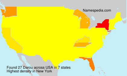 Surname Darou in USA Surname Darou in USA