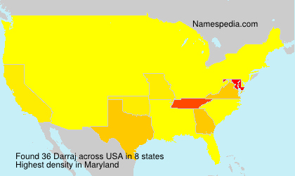 Surname Darraj in USA Surname Darraj in USA