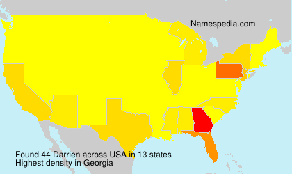 Surname Darrien in USA Surname Darrien in USA