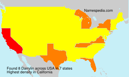 Surname Darrylin in USA Surname Darrylin in USA