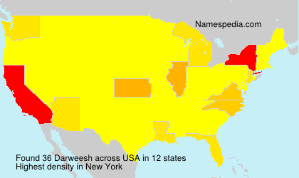 Surname Darweesh in USA Surname Darweesh in USA