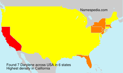 Surname Darylene in USA Surname Darylene in USA