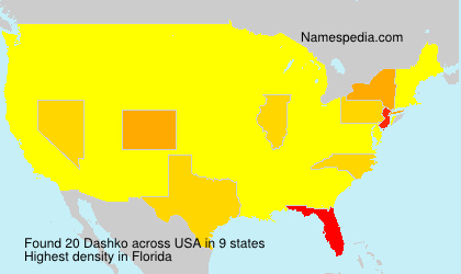 Surname Dashko in USA Surname Dashko in USA