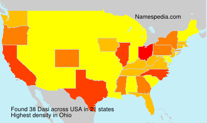 Surname Dasi in USA Surname Dasi in USA