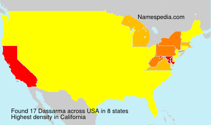 Surname Dassarma in USA