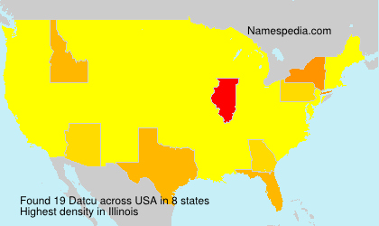 Surname Datcu in USA Surname Datcu in USA