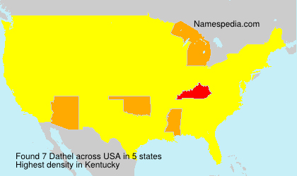 Surname Dathel in USA Surname Dathel in USA