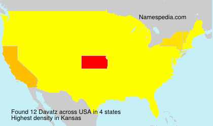 Surname Davatz in USA Surname Davatz in USA