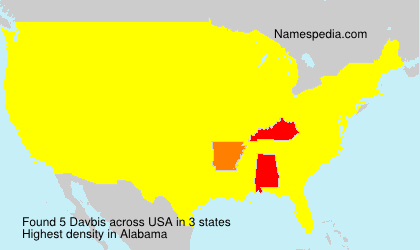 Surname Davbis in USA Surname Davbis in USA
