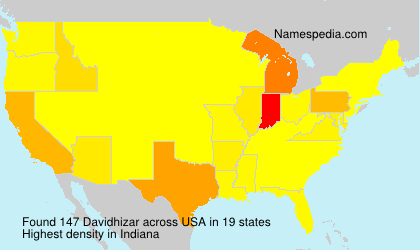 Surname Davidhizar in USA Surname Davidhizar in USA