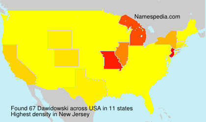 Surname Dawidowski in USA Surname Dawidowski in USA