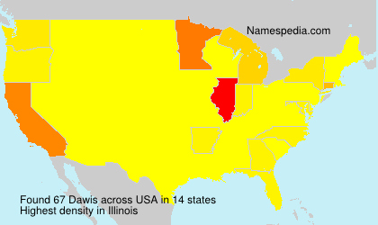 Surname Dawis in USA Surname Dawis in USA