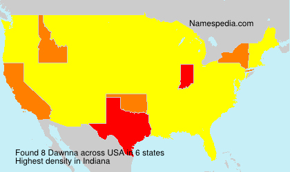 Surname Dawnna in USA Surname Dawnna in USA