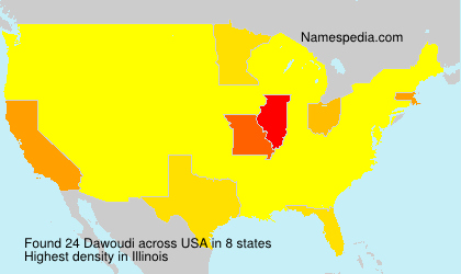 Surname Dawoudi in USA Surname Dawoudi in USA