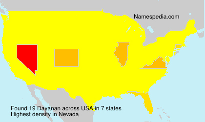 Surname Dayanan in USA Surname Dayanan in USA