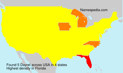 Surname Dayrel in USA Surname Dayrel in USA