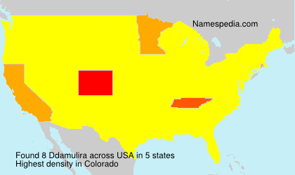 Surname Ddamulira in USA Surname Ddamulira in USA