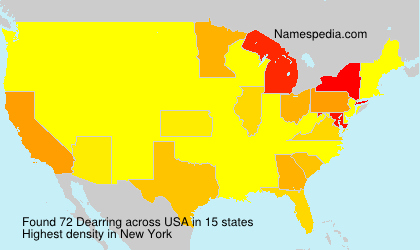 Surname Dearring in USA Surname Dearring in USA