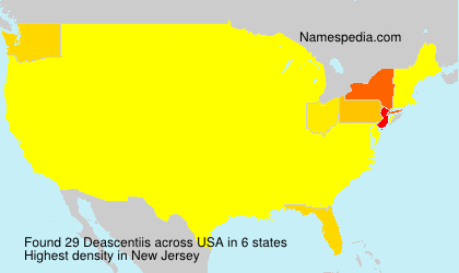 Surname Deascentiis in USA Surname Deascentiis in USA