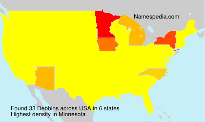 Surname Debbins in USA Surname Debbins in USA