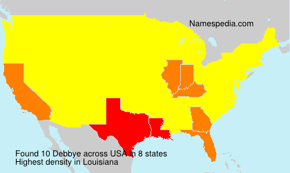 Surname Debbye in USA Surname Debbye in USA