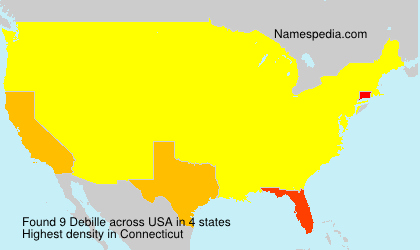 Surname Debille in USA Surname Debille in USA