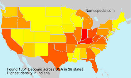 Surname Deboard in USA Surname Deboard in USA