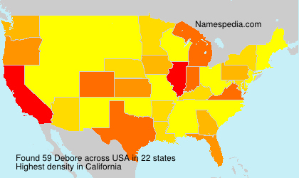 Surname Debore in USA Surname Debore in USA