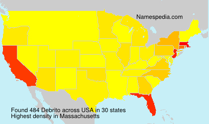 Surname Debrito in USA Surname Debrito in USA