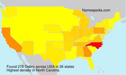Surname Debro in USA Surname Debro in USA