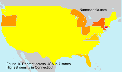 Surname Debrodt in USA Surname Debrodt in USA