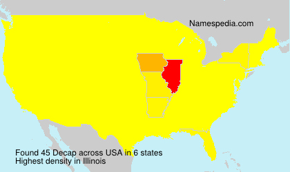 Surname Decap in USA Surname Decap in USA