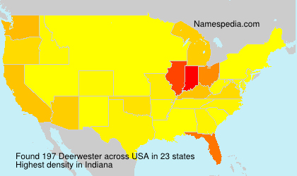 Surname Deerwester in USA Surname Deerwester in USA