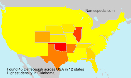 Surname Deffebaugh in USA Surname Deffebaugh in USA
